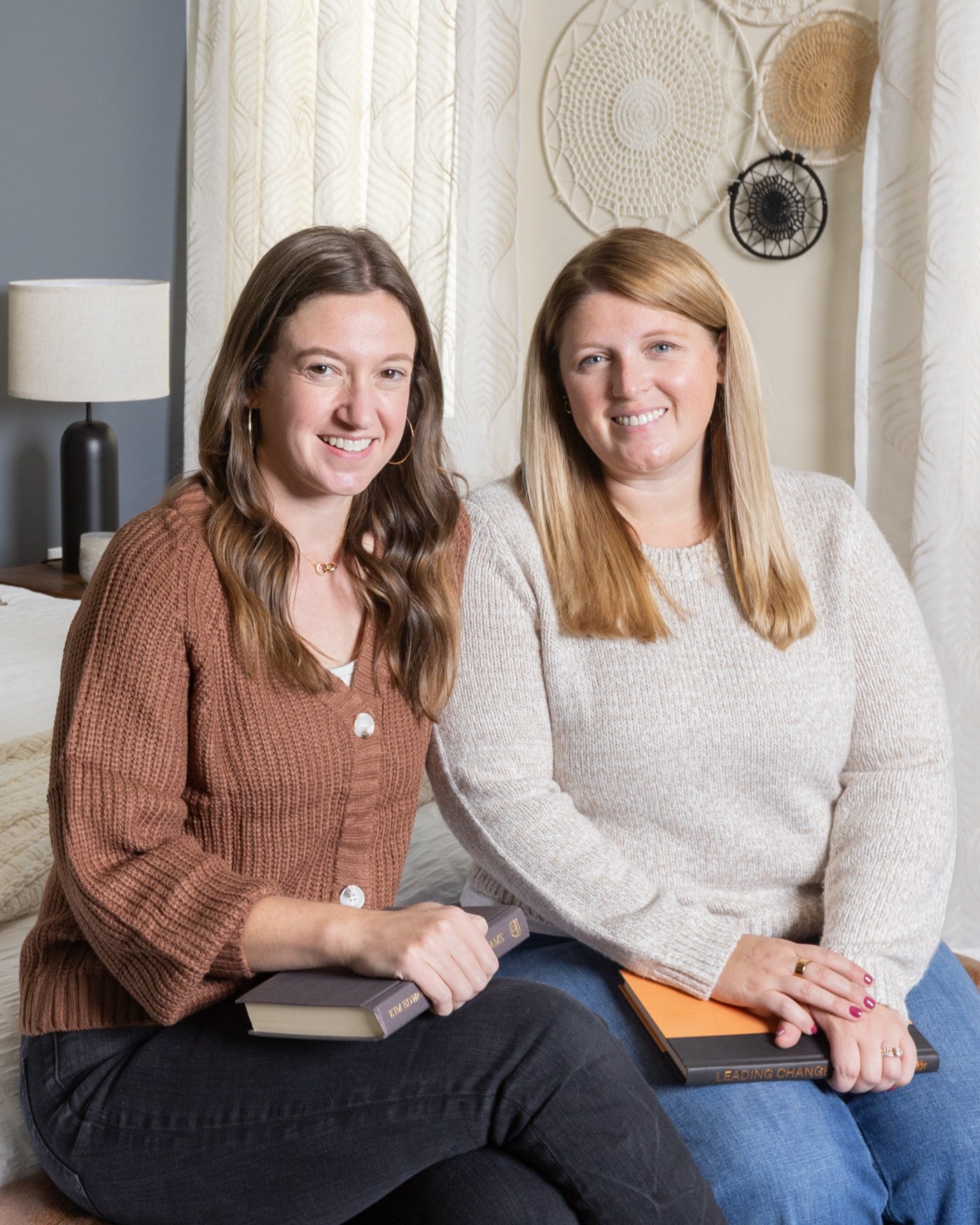 Emily Vogel and Randi Robinson, the former teachers behind My Sleep Teacher